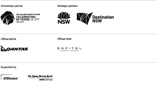Sydney Moderns sponsors logos